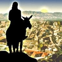 And when he was come near, he beheld the city, and wept over it